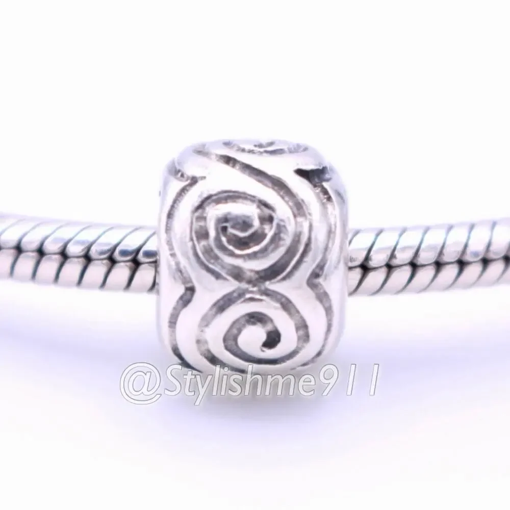 Authentic PANDORA Large Swirls Charm - 790228